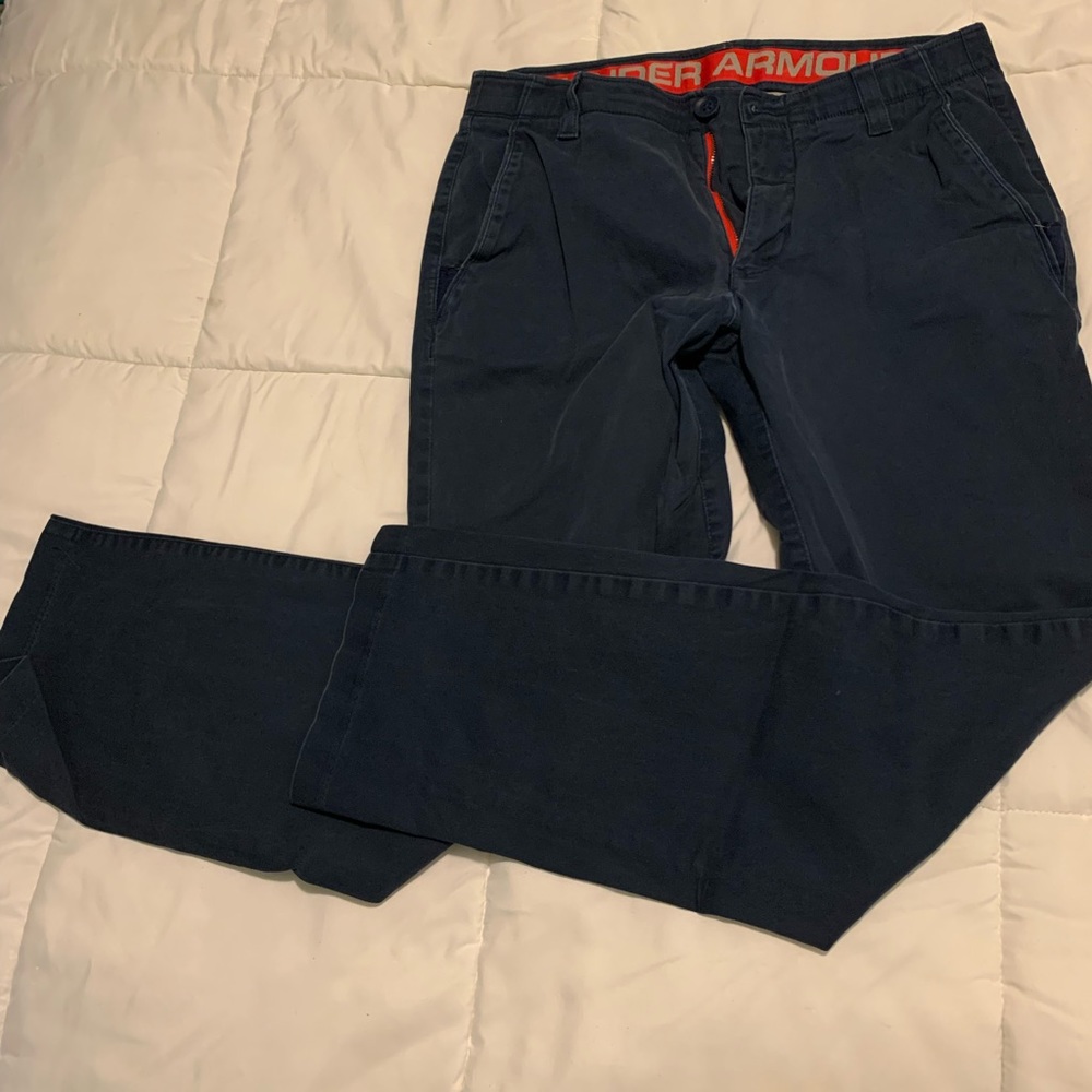 Under Armour Navy Golf Pants 32x32